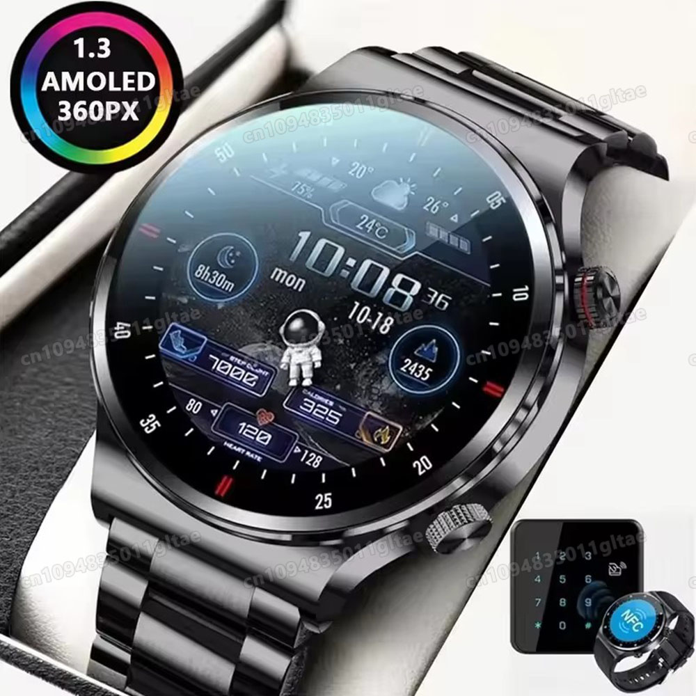 Phase Esports & Gaming Festival - Smartwatch Męski z Bluetooth, EKG+PPG, Laserem,