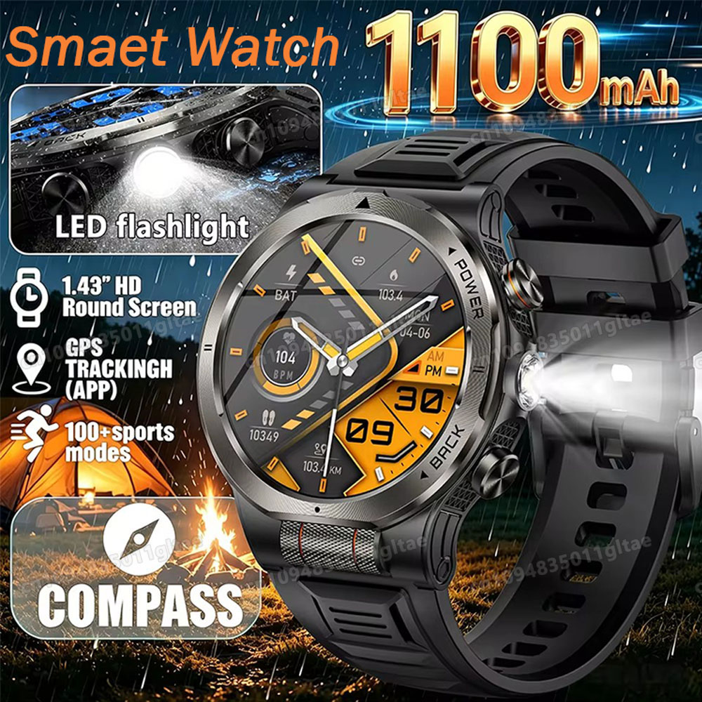 Phase Esports & Gaming Festival - Smartwatch męski z baterią wojskową klasy