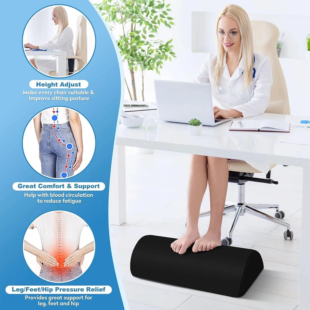 1 szt. Podnóżek pod biurkiem w – Footrest Under Desk recenzja i cena