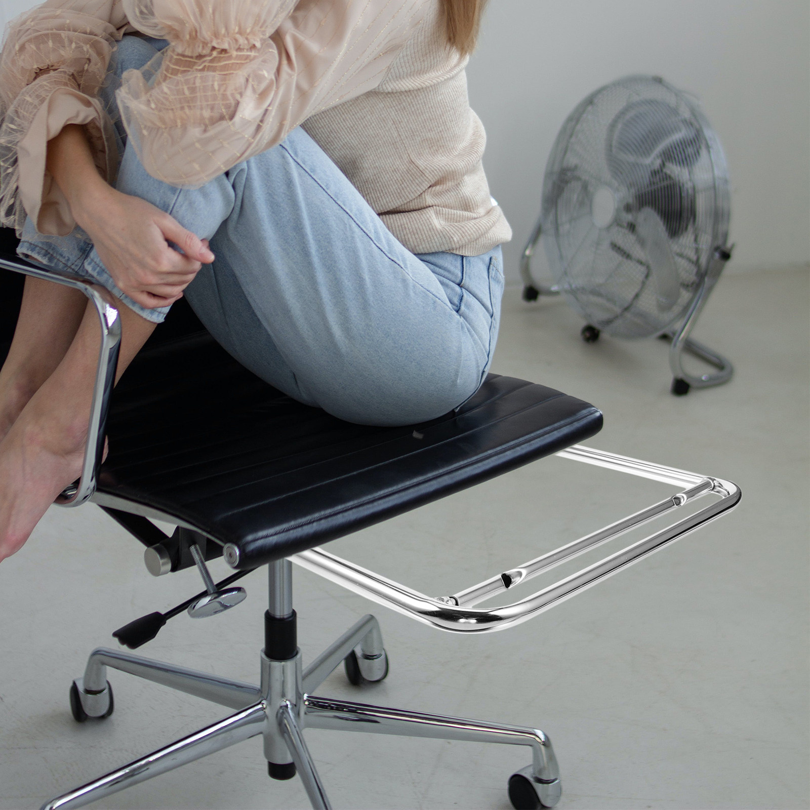 Podnóżek ze stali nierdzewnej, – Footrest Under Desk recenzja i cena